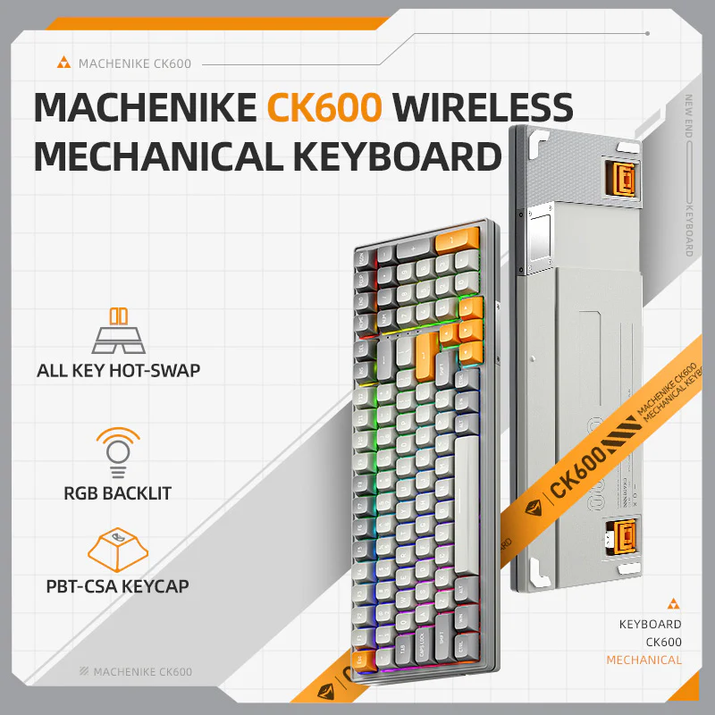 CK600 Mechanical Keyboard - Image 3