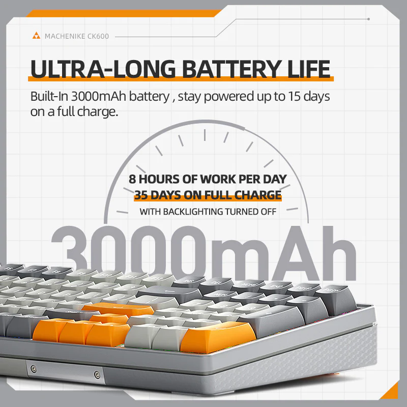 CK600 Mechanical Keyboard - Image 6