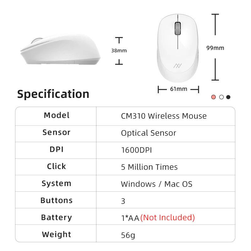 CM3 Silent Mouse - Image 11