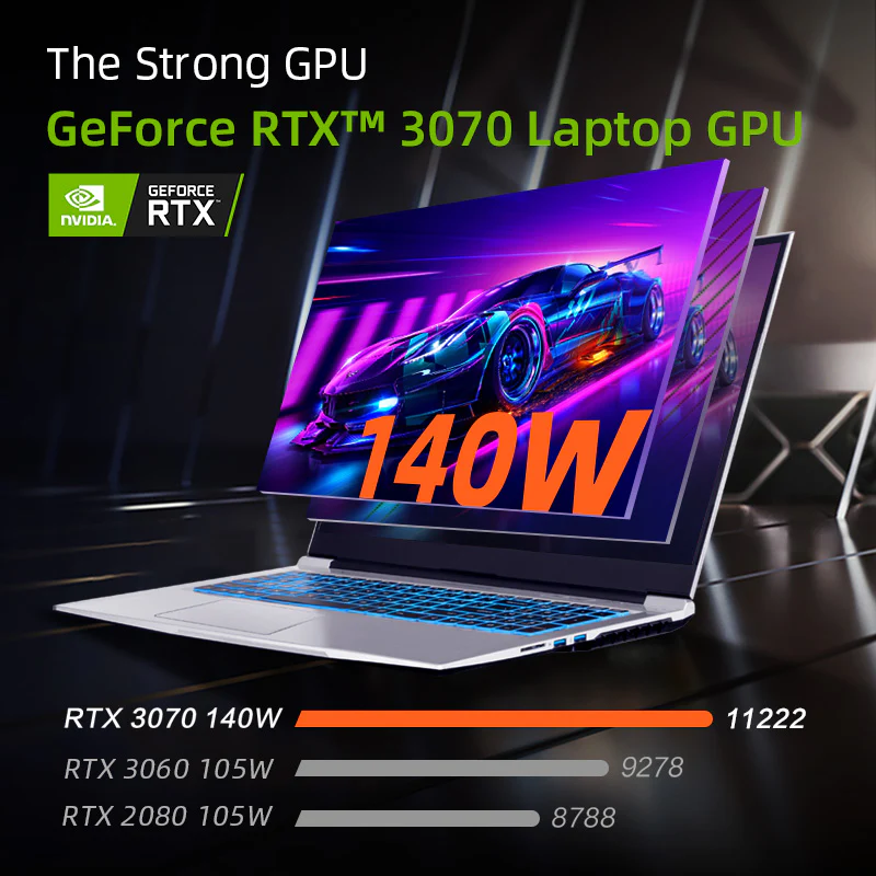 Machenike F117-FP Gen 11 Intel (17.3”) Gaming Laptop - Image 3