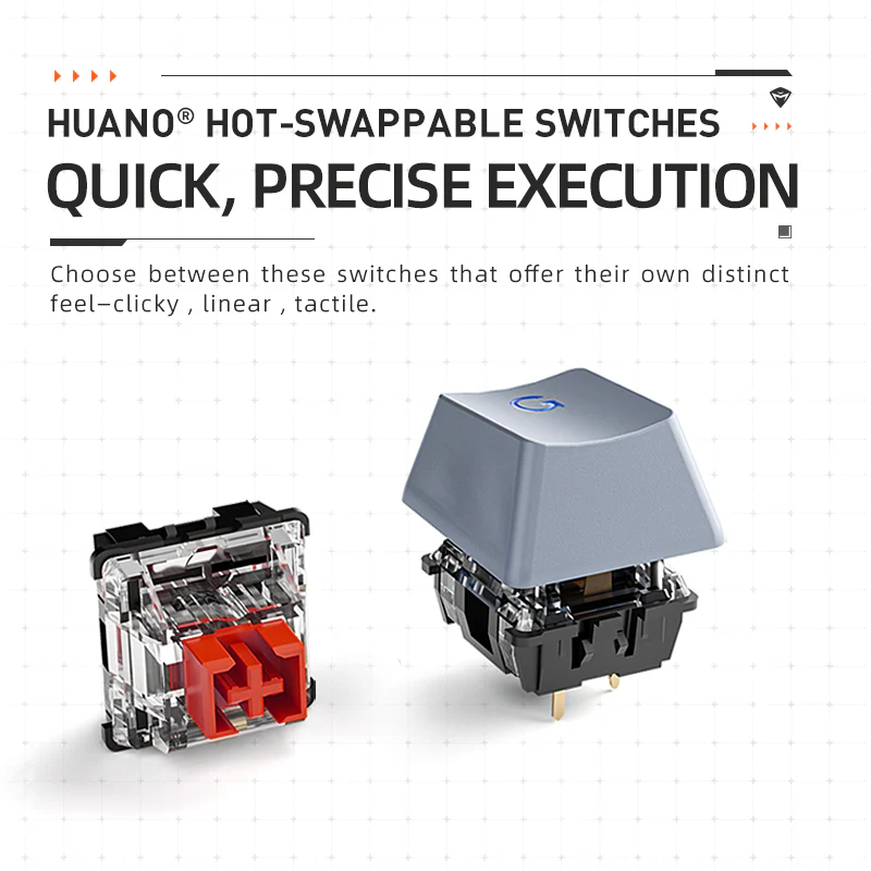 K500A-B84 Mechanical Keyboard - Image 4