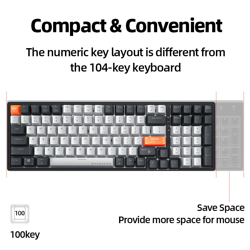 K600 Dual-Mode Mechanical Keyboard - Image 7