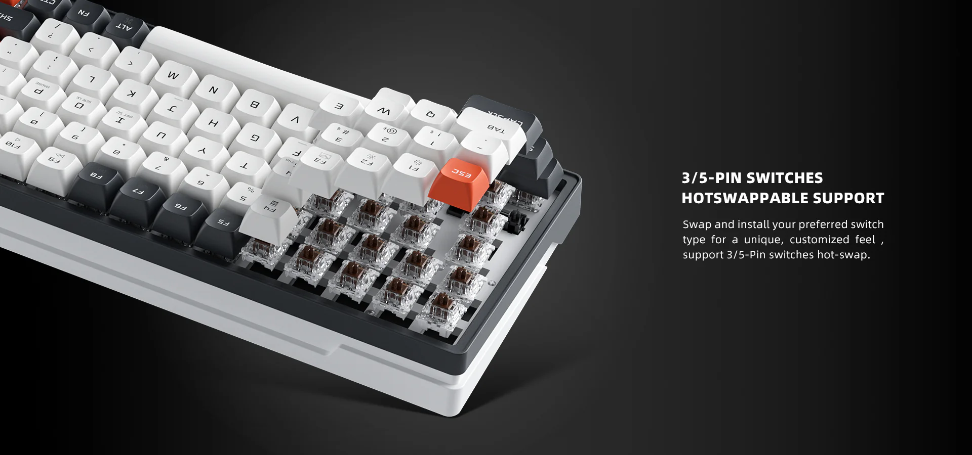 K600G Mechanical Keyboard - Image 3