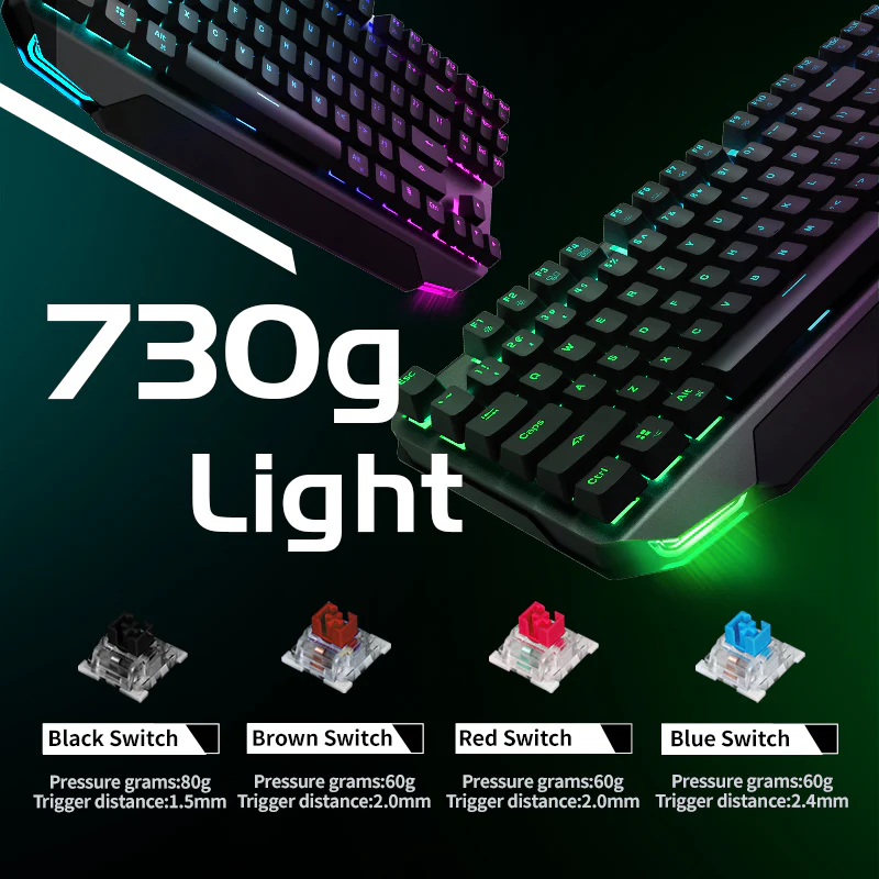 K7 Dual-Mode Mechanical Keyboard - Image 4