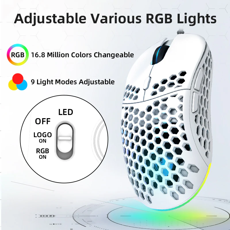 M6 Ultralight Gaming Mouse - Image 4