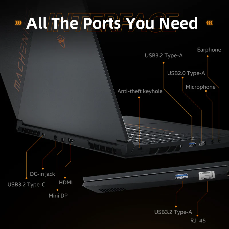 Machenike S15 Gen 12 Intel (15.6”) Gaming Laptop - Image 5