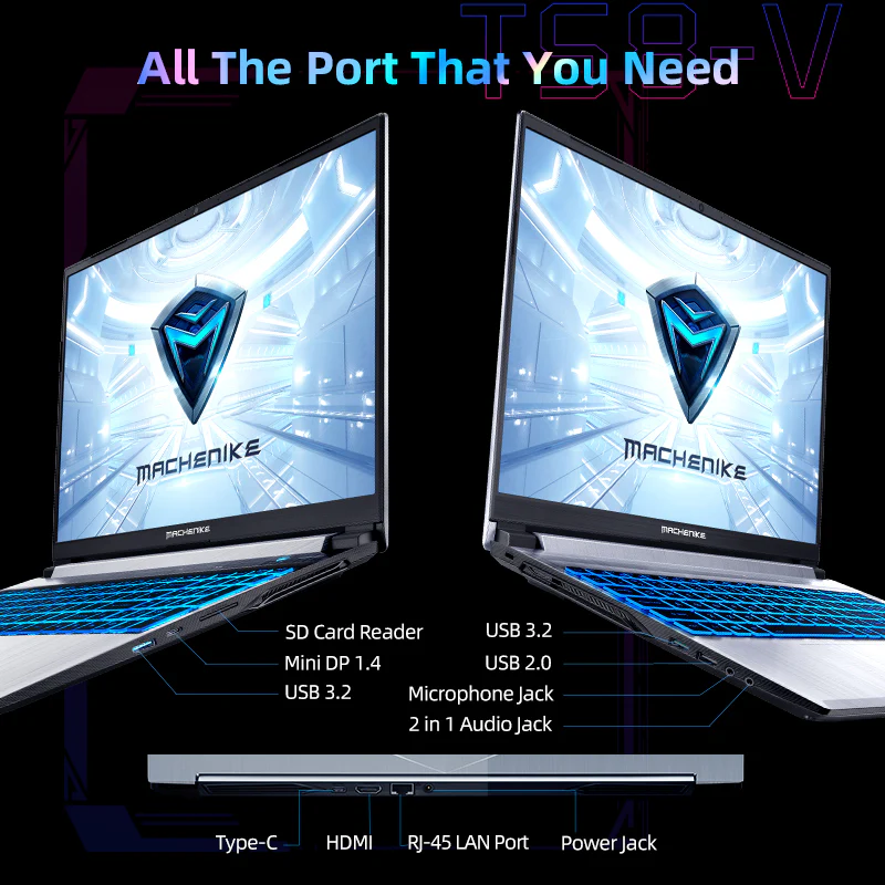 Machenike T58-VA Gen 11 Intel (15.6”) Gaming Laptop - Image 6